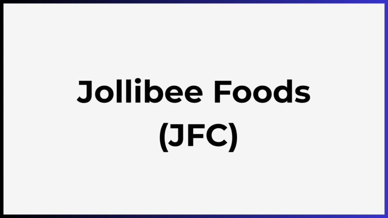 Jollibee Foods (JFC) restaurant and its global brand portfolio